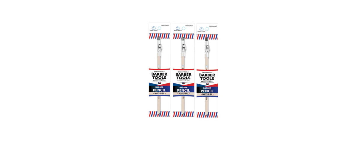 Dream World Barber Tools Professional Pencil White/Natural/Black NEW
