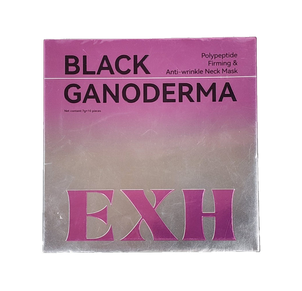 Black Ganoderma Neck Mask – Firming & Anti-Wrinkle