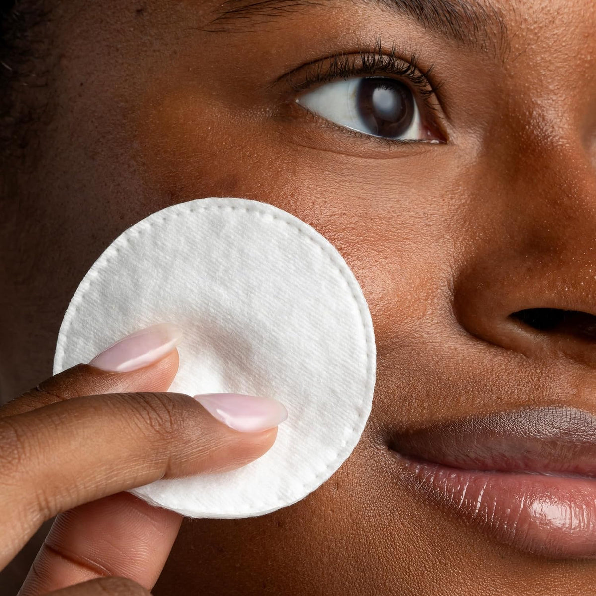 Organic Cotton Makeup Remover Pads with Argan Oil - 300 Count