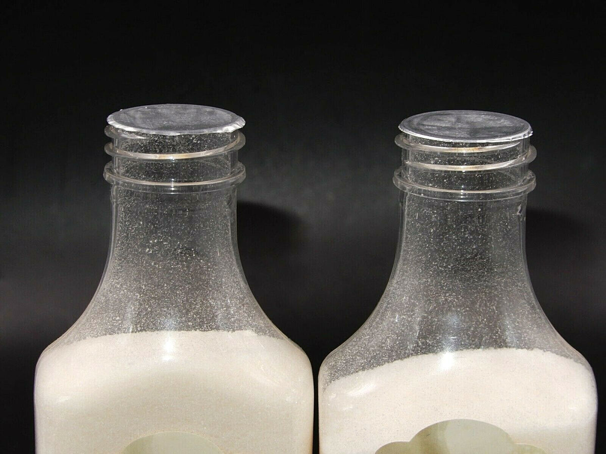 2 BOTTLES OF NATURAL SEA SALT MINERAL MILK MASSAGE SALTS