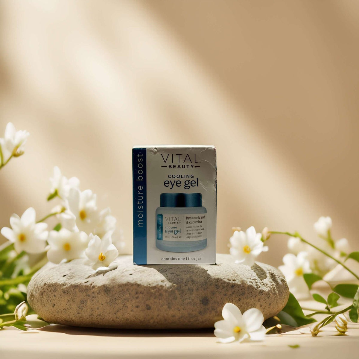 Cooling Eye Gel for Puffiness Reduction Hydrating Under-Eyes 1 oz