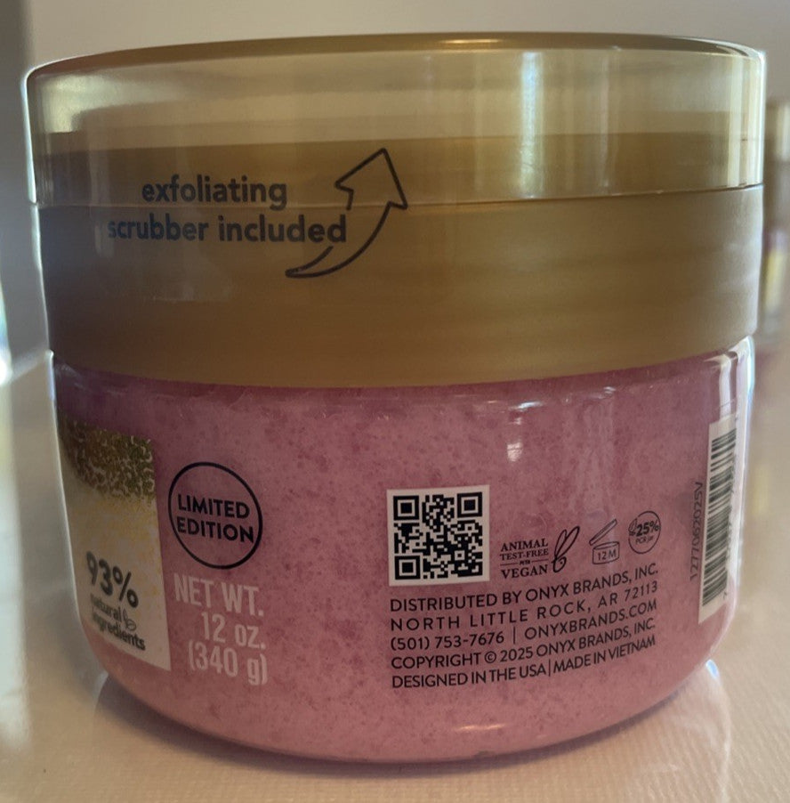 Lot of 3 Onyx Professional Winter Berry Foaming Body Scrub with