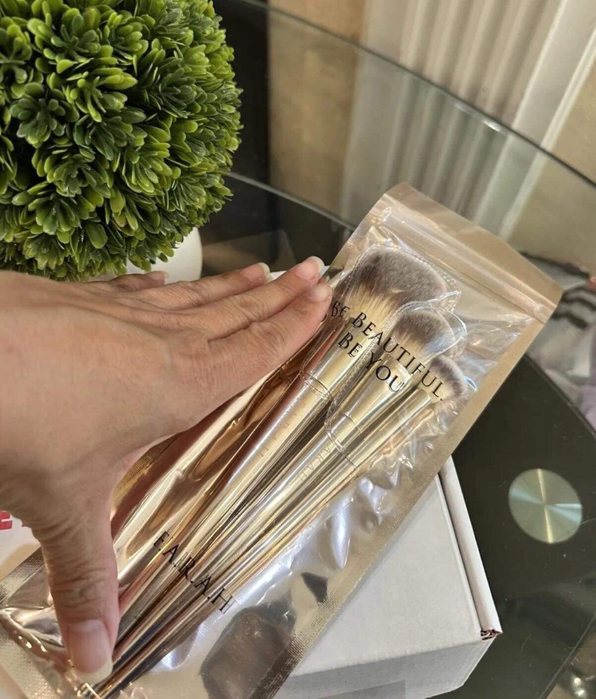 Pro Face Brush Trio Set - Skin Care & Makeup Brushes for Face