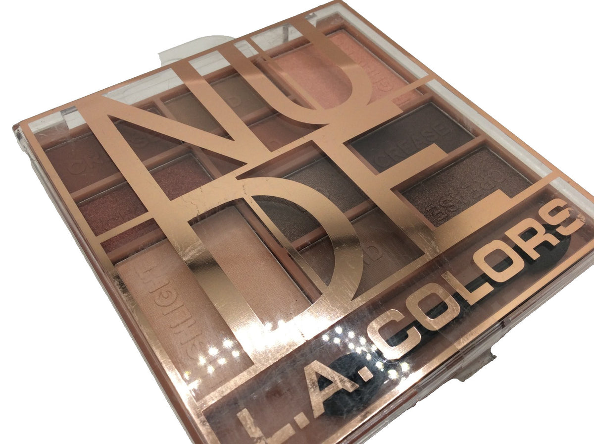 Eyeshadow Palette Set - Nude Color Block Makeup, 2 Pack
