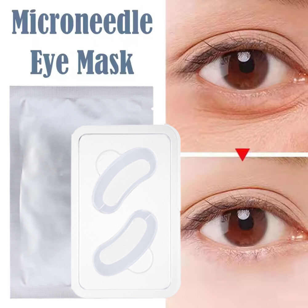 Hyaluronic Acid Microneedle Eye Patches Anti-Aging Dark Circles Fine Lines Moisturizer