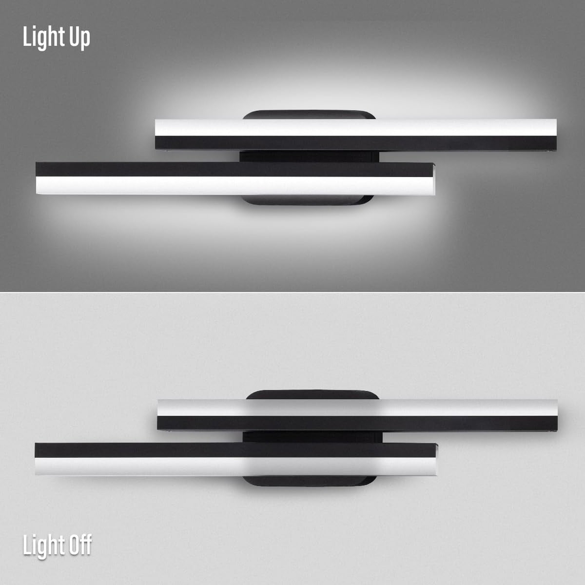 24 Inch LED Bathroom Vanity Light Bar - Modern Waterproof Wall Fixture
