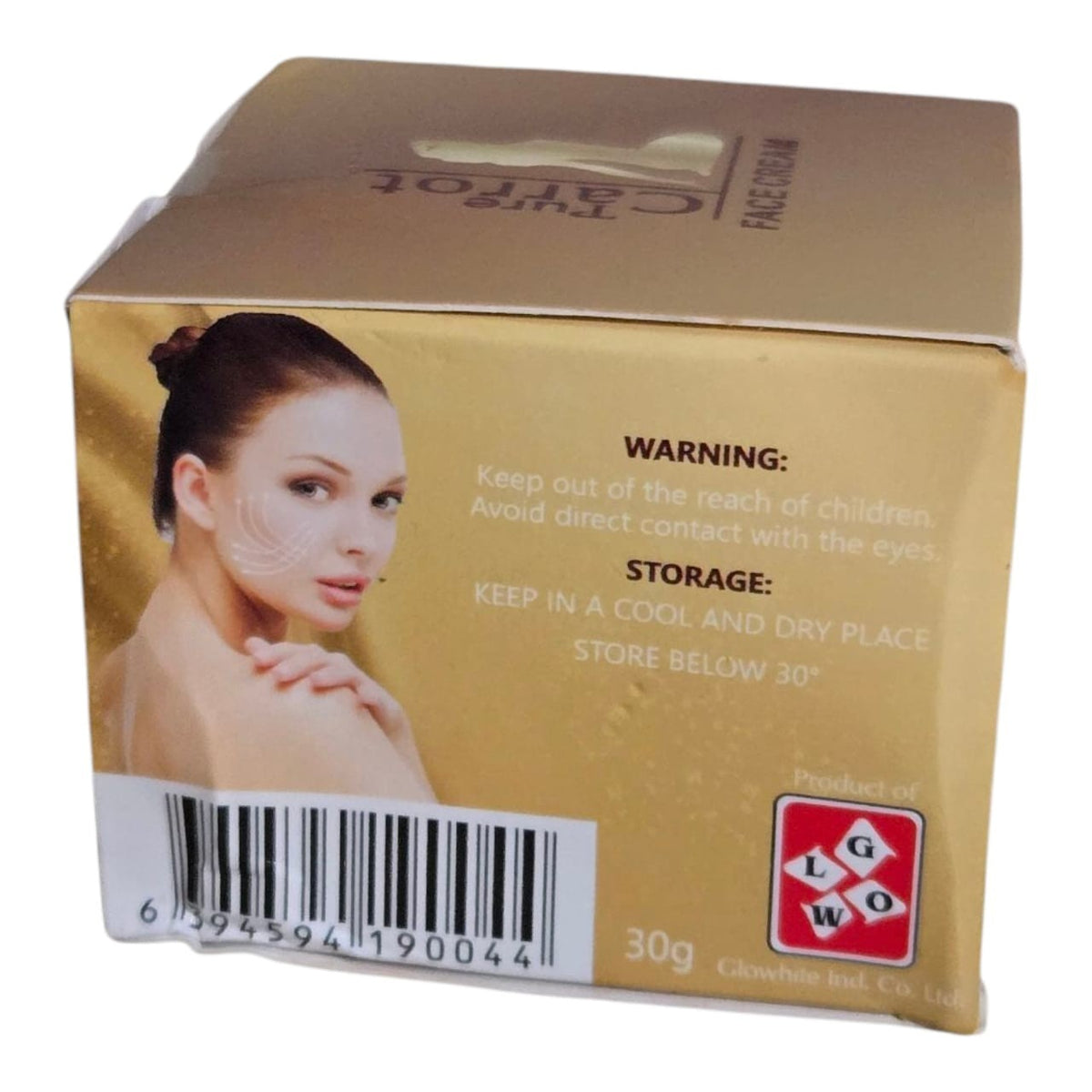 Pure Carrot Gold Lightening Face Cream 50ml - Brightening & Skin Nourishing