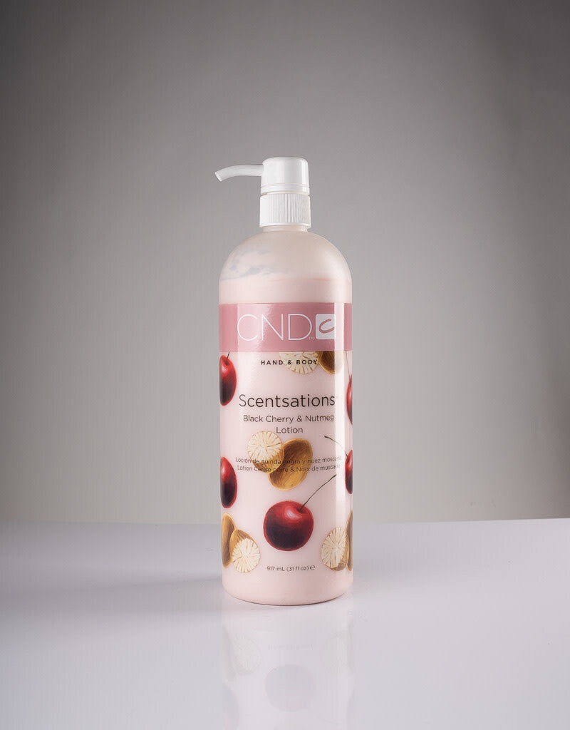 Scentsations Hand & Body Lotion 31 oz - Black Cherry & Nutmeg