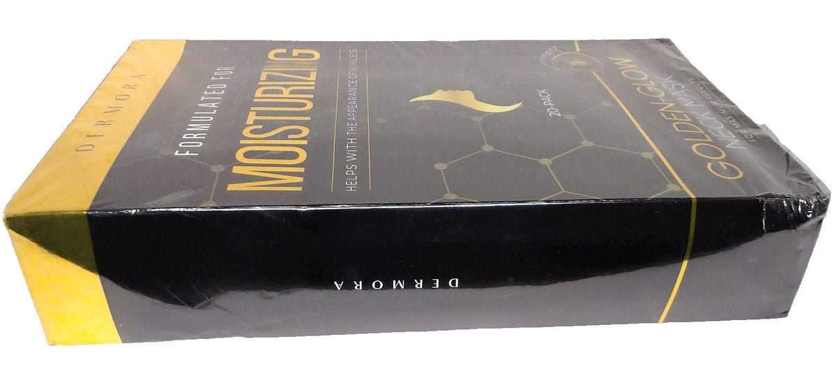 Golden Glow Neck Mask - 20 Pack
