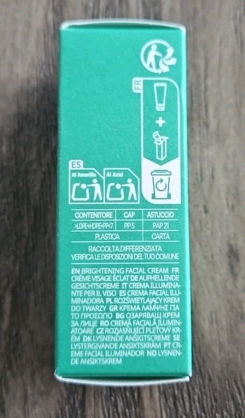 Vitamin C Brightening Cream with Green Tea Enzymes - Travel Size Set of 2