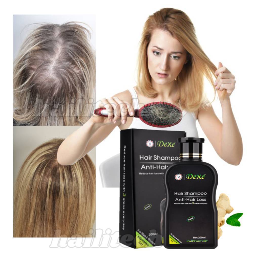 Instant Ginger Hair Regrowth Shampoo Growth Anti-Hair Loss Care 200ml