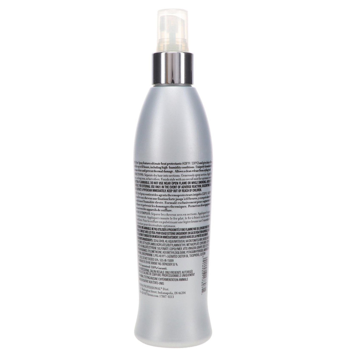Kenra Platinum Hot Spray 20 Heat Protectant Spray for Long-Lasting Hairstyles 8 oz