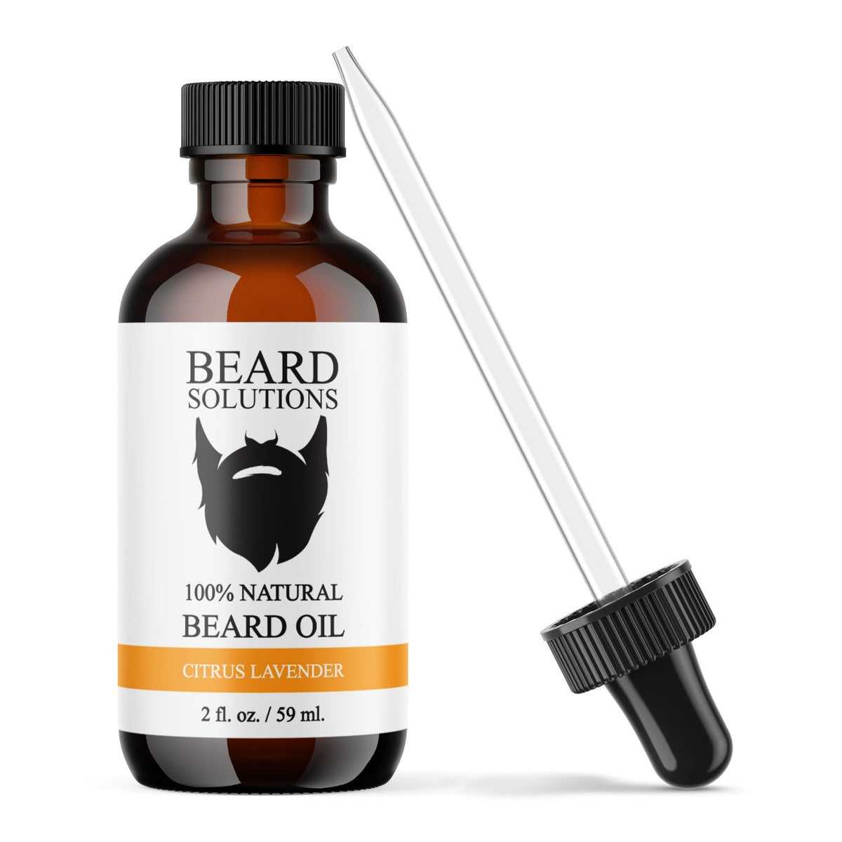 Natural Beard Oil with Essential Oils - Nourishing Hair Growth Serum for Men