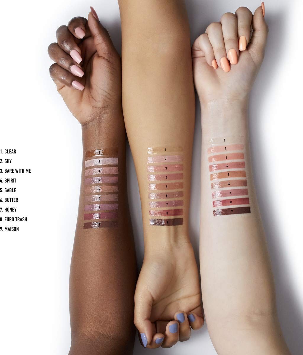 Lip Lingerie Gloss Honeymoon Mauve Pink - High-Shine Nude Lip Gloss