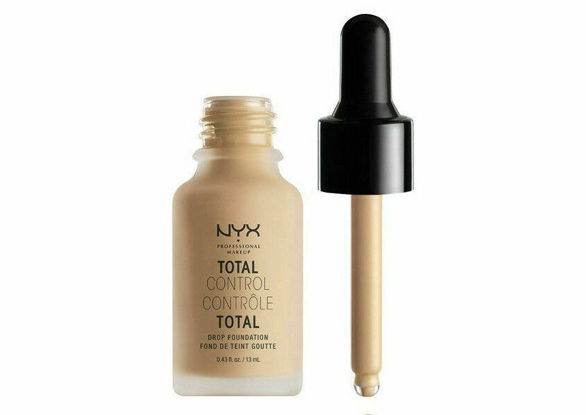 Buildable Liquid Foundation with Dropper - Sheer to Full Coverage, Soft Matte Finish