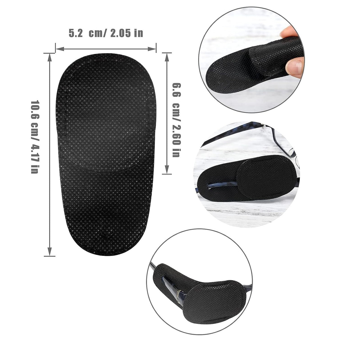 Comfortable Lazy Eye Patches for Kids & Adults - Pack of 6