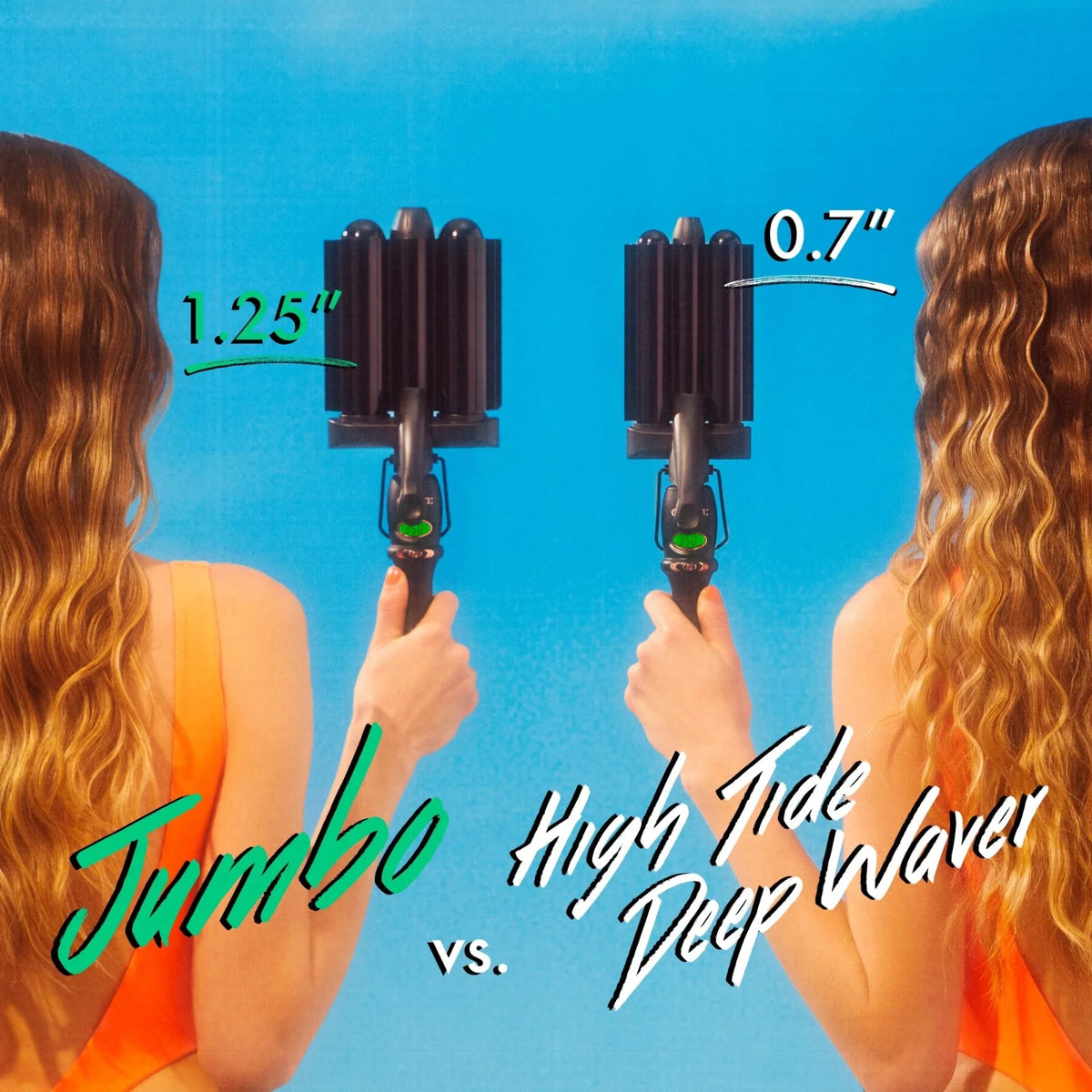 Amika Pro High Tide Jumbo Deep Waver for Beachy, Natural Waves