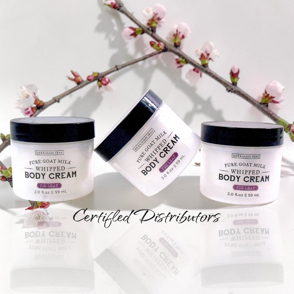 (Lot of 3) Beekman 1802 "FIG LEAF" Pure Goat Milk Whipped Body Cream