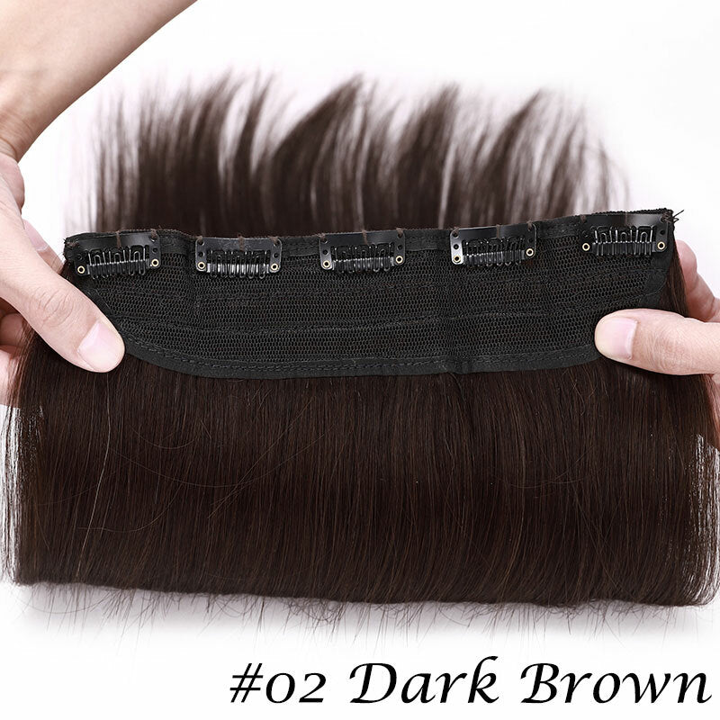 Remy Clip-In Human Hair Extensions Full Head Thick One Piece - Multiple Lengths & Colors