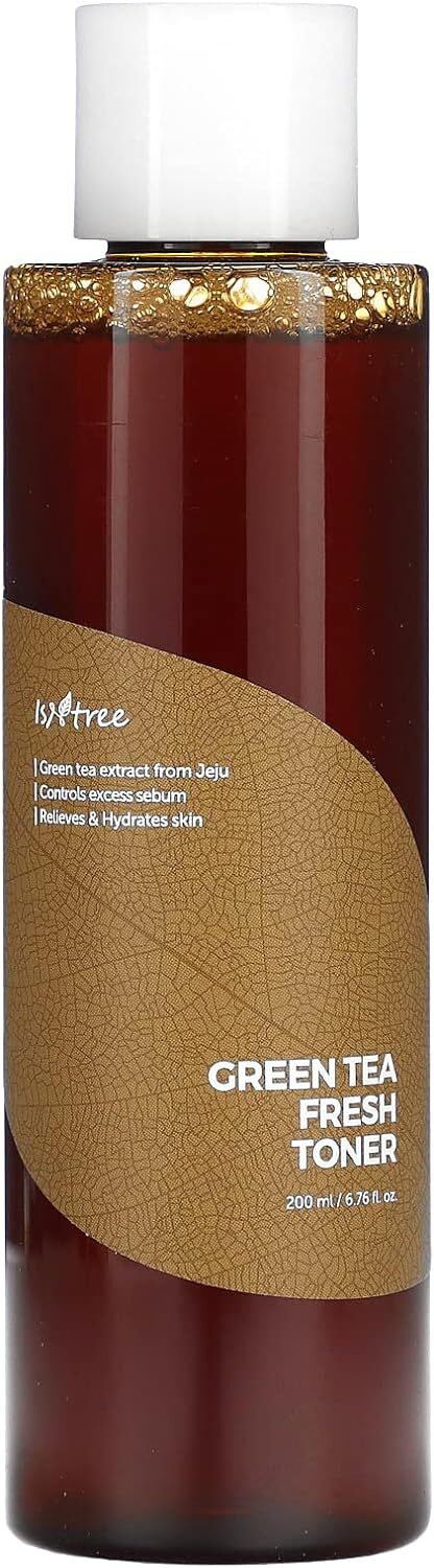 Isntree Green Tea Fresh Toner Hydrating 200ml Skin Care for Sensitive & Dry Skin
