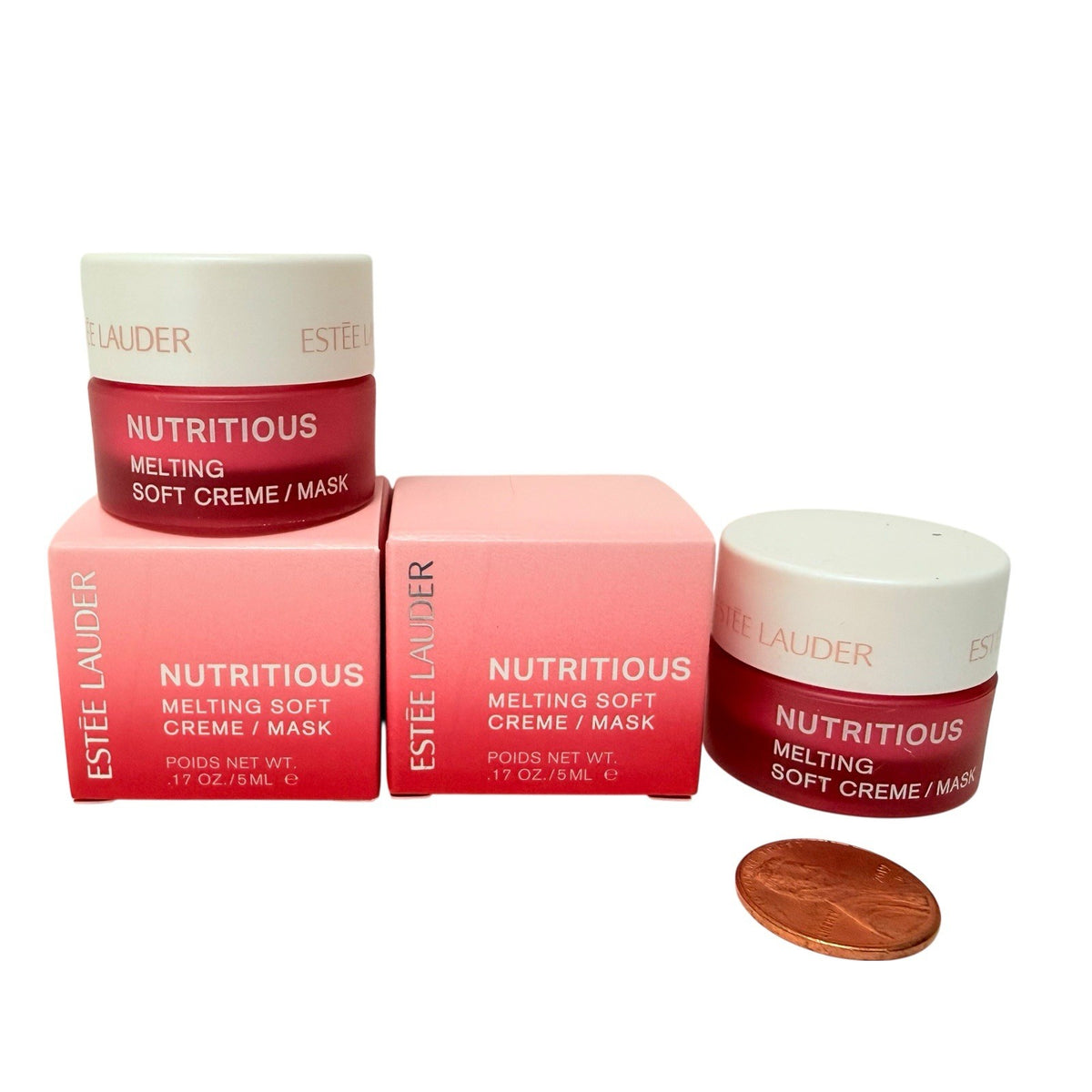 Estée Lauder Nutritious Melting Soft Crème Mask Travel Sample 5ml x 2