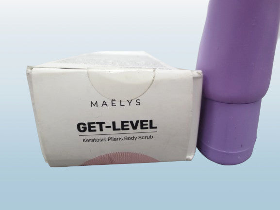 MAELYS GET-LEVEL KERATOSIS PILARIS BODY SCRUB 5 OZ BOXED