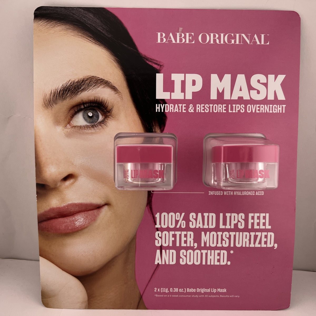 Hydrating Lip Mask Set - Overnight Lip Care for Soft, Restored Lips - 2 Pack