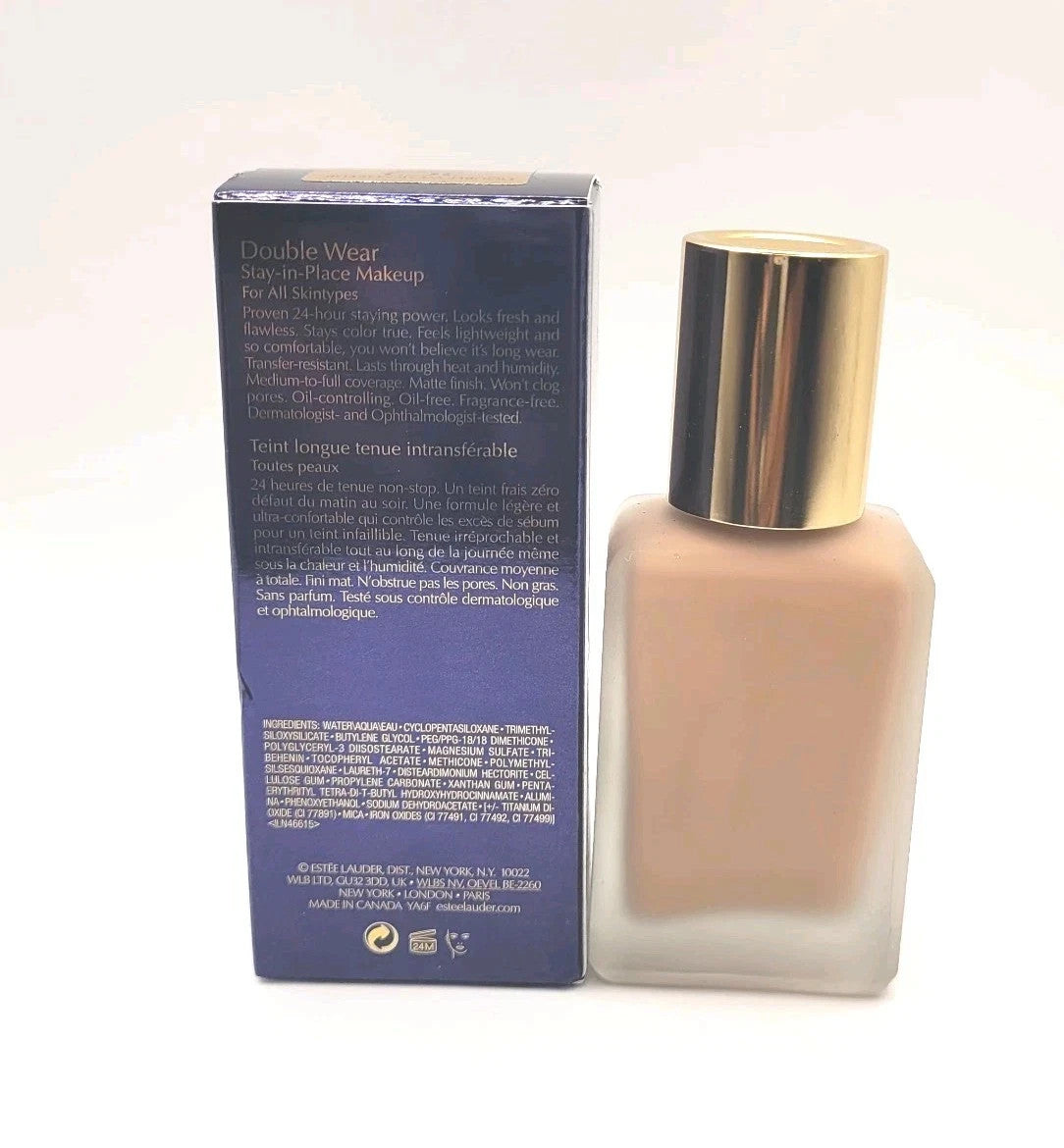 Long-Lasting Matte Foundation with Wide Shade Range - 1 Oz / 30 ml