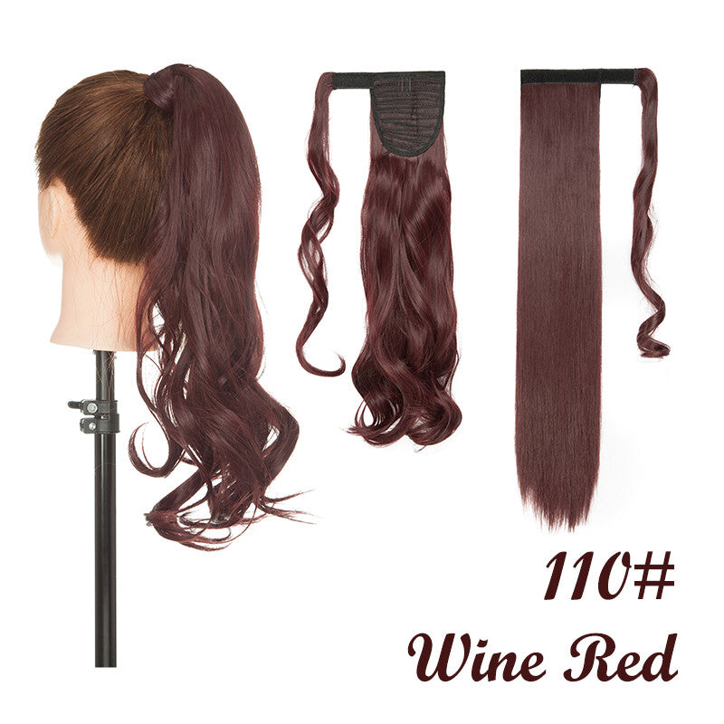 Ponytail Wrap Around Hair Extensions - Clip-In & Thick Styling