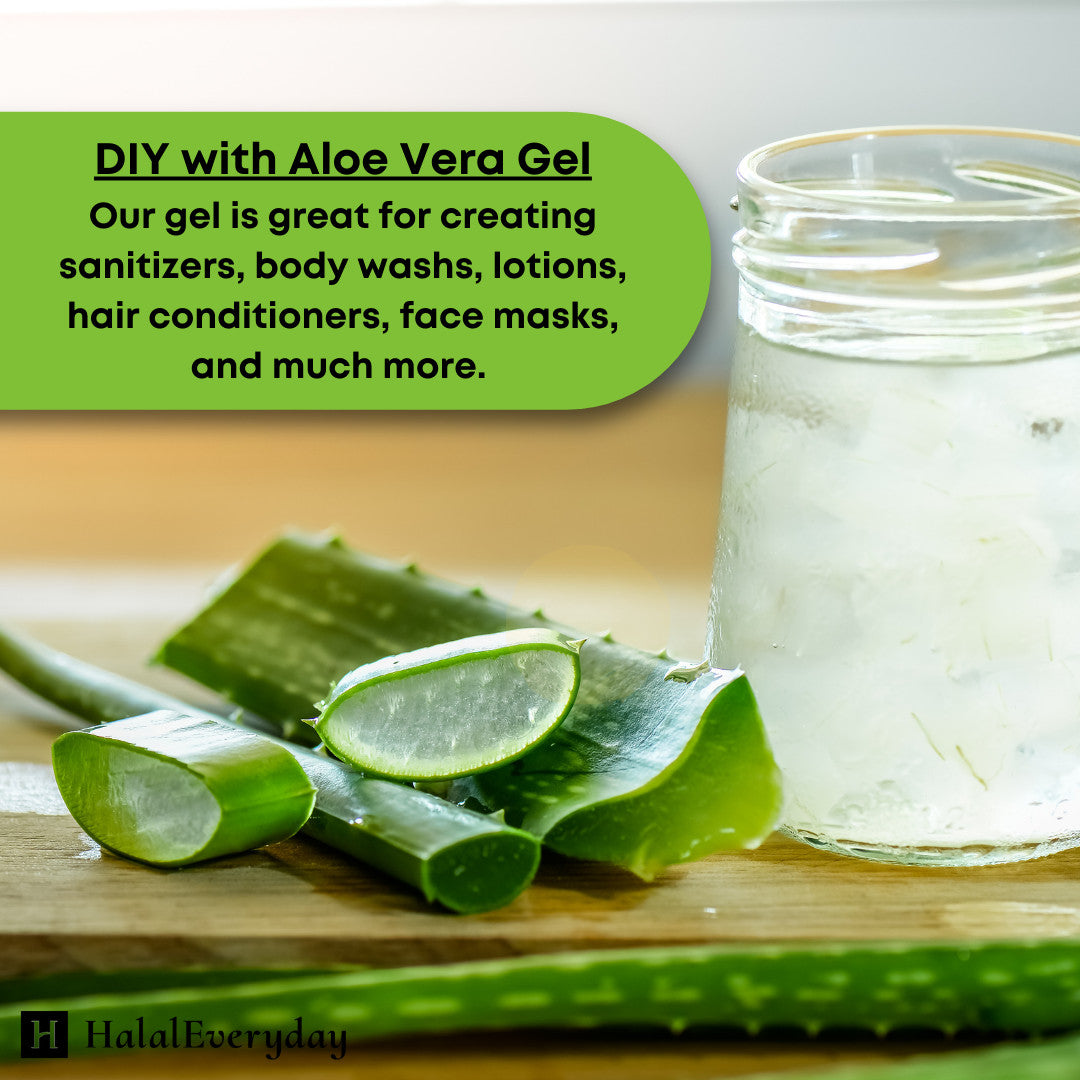 Aloe Vera Gel 4 oz - 100% Pure Organic Moisturizer