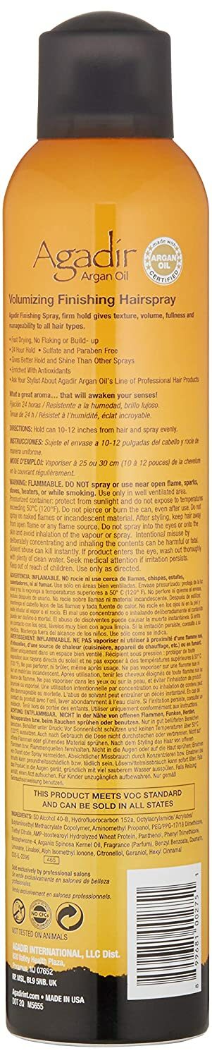 Volumizing Hair Spray with Firm Hold - 10.5 oz, Humidity Resistant