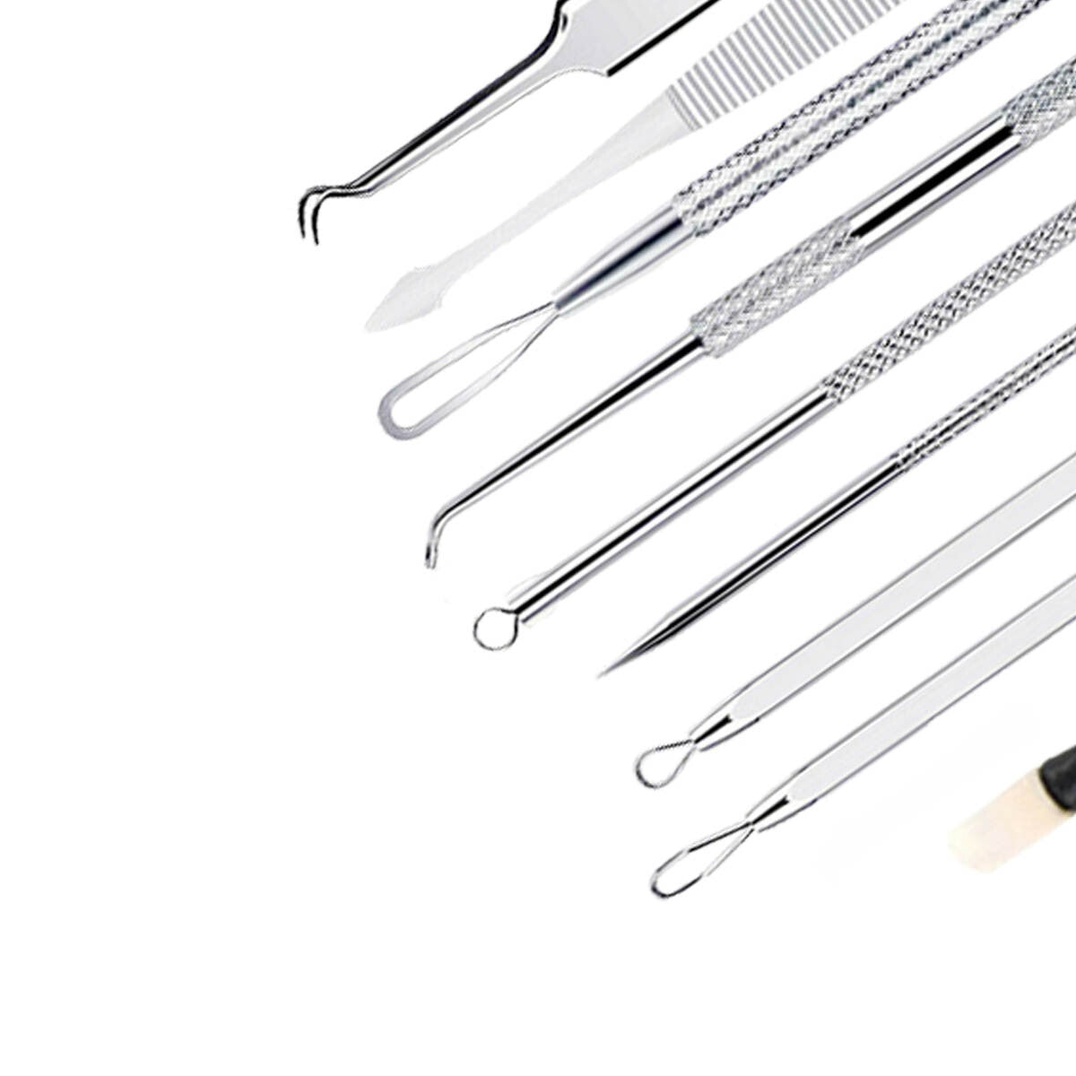 Blackhead Remover Tool Kit - 9 Pcs Acne & Comedone Extraction Set