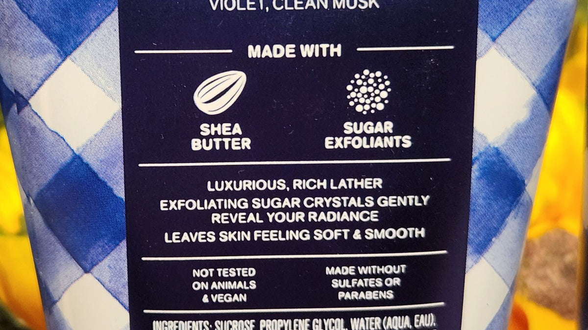 Bath & Body Works GINGHAM Foaming Sugar Scrub 8 oz. Lot of 4