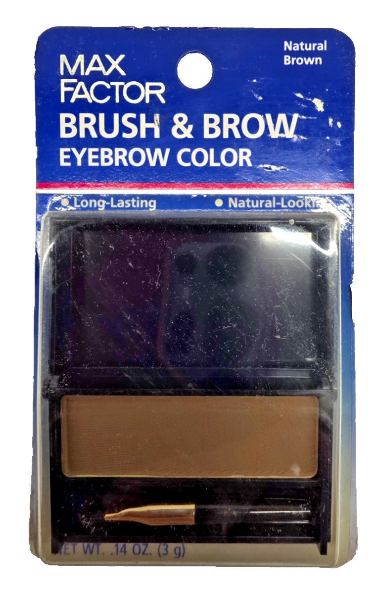 Max Factor Brush & Brow Eyebrow Color - Natural Brown
