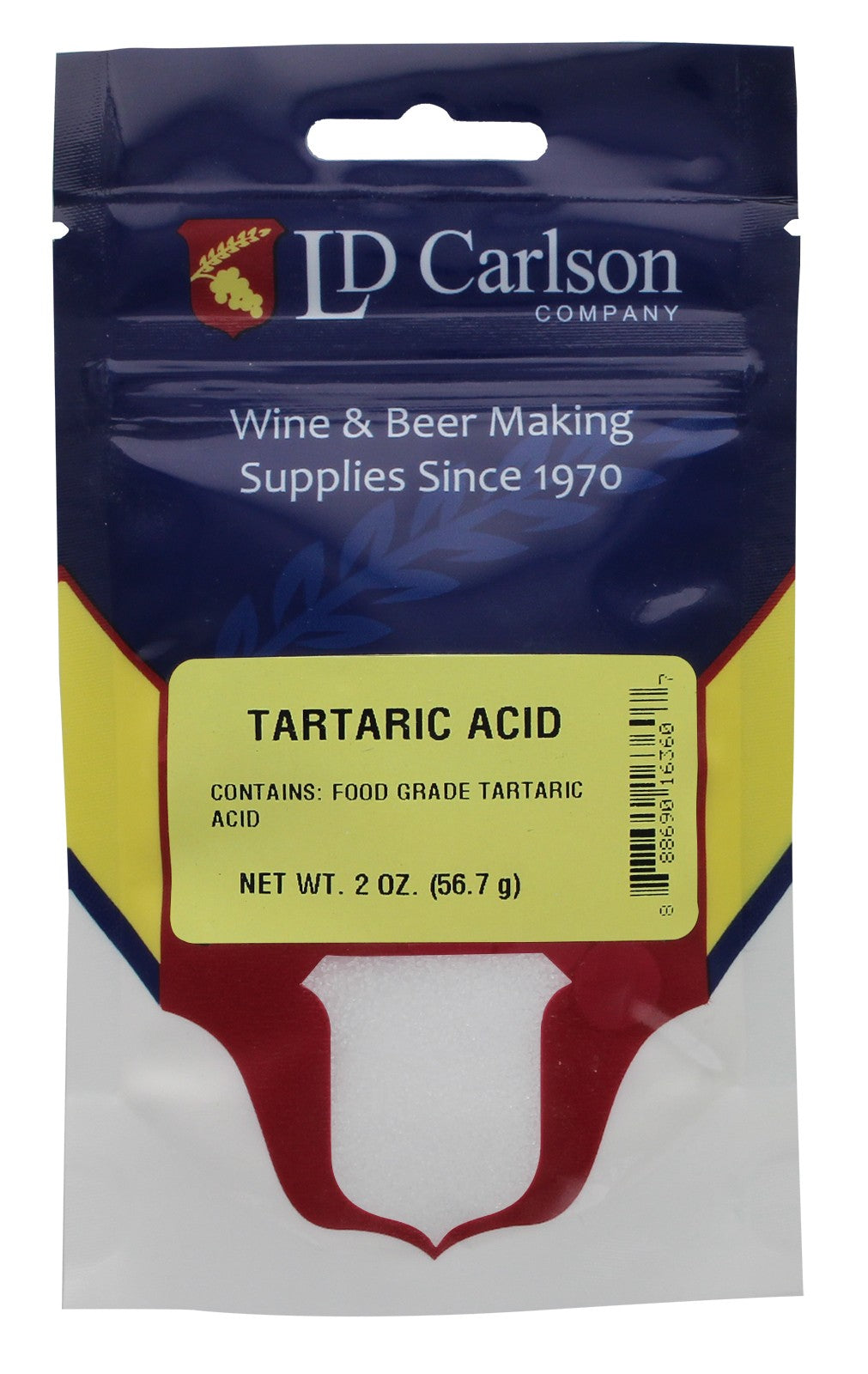 Tartaric Acid for Baking and Candy Making - 2 oz (56 g)