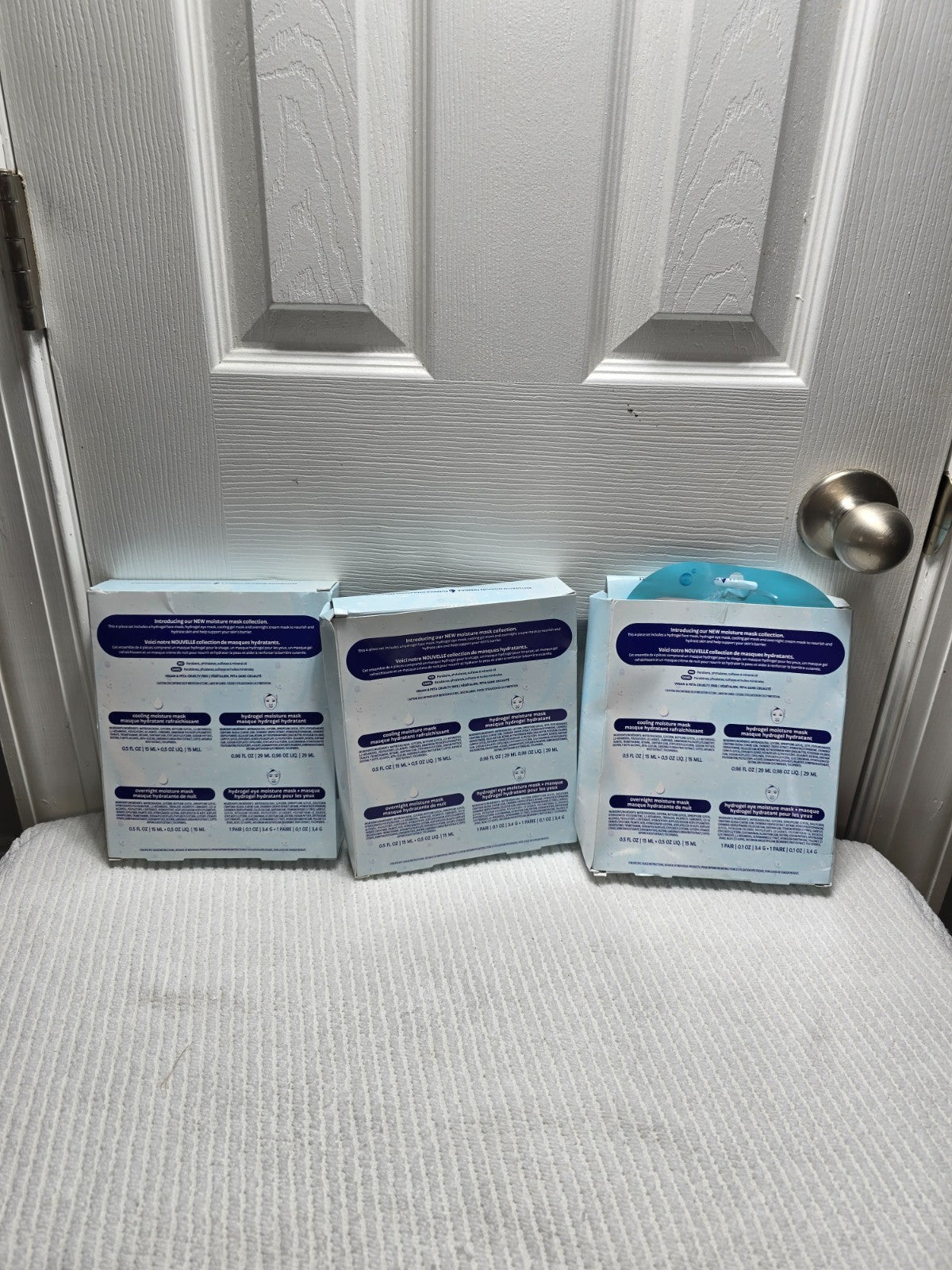 Moisture Mask Set for Face & Under Eye 4pcs