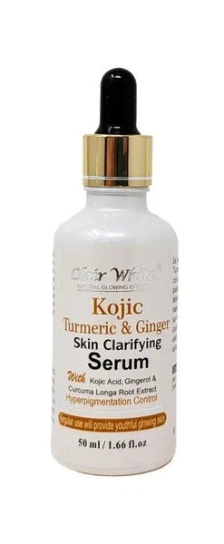 Kojic Turmeric & Ginger Skin Clarifying Serum - Brightening & Spot Reducer, 1.7 oz