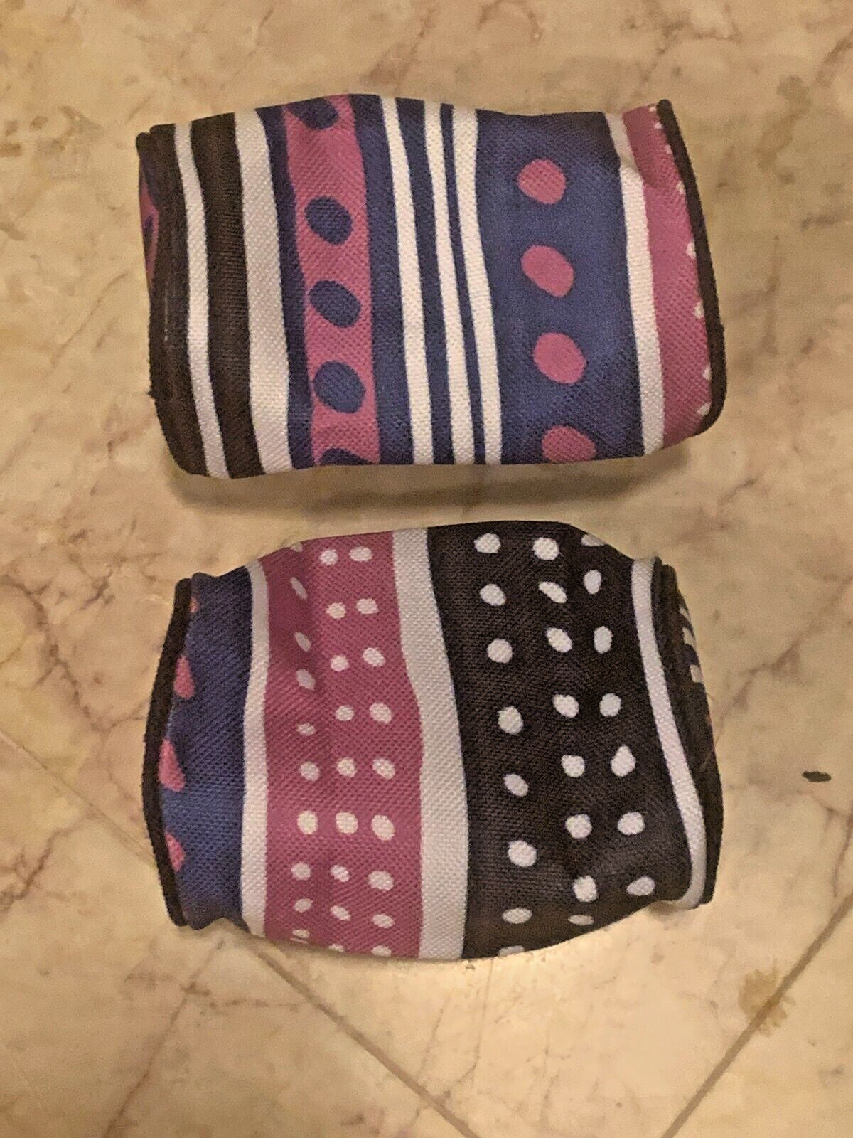 Set of 2 Cosmetic Makeup Bags - Multiple Variants