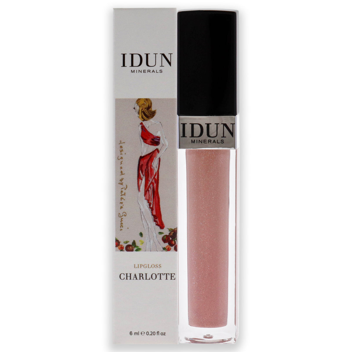 Hydrating Lip Gloss with Mineral, Nordic Cloudberry & Vitamin E - 0.2 oz