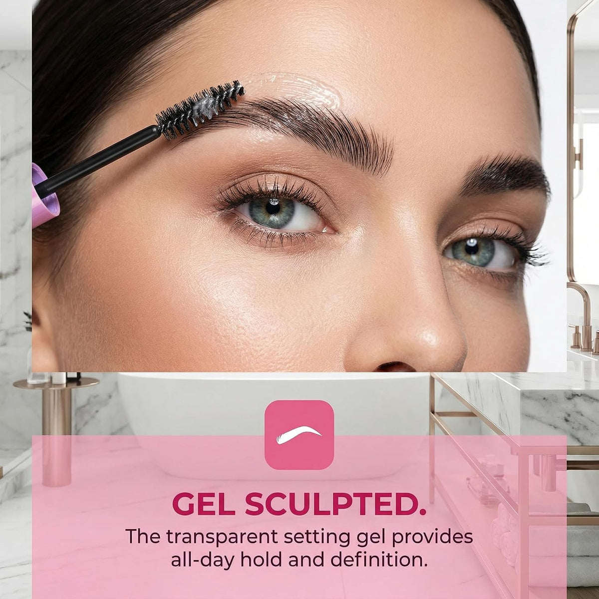Eyebrow Pen and Gel Set - 4 Tip Ultra Precise Brow Shaping in 5 Shades