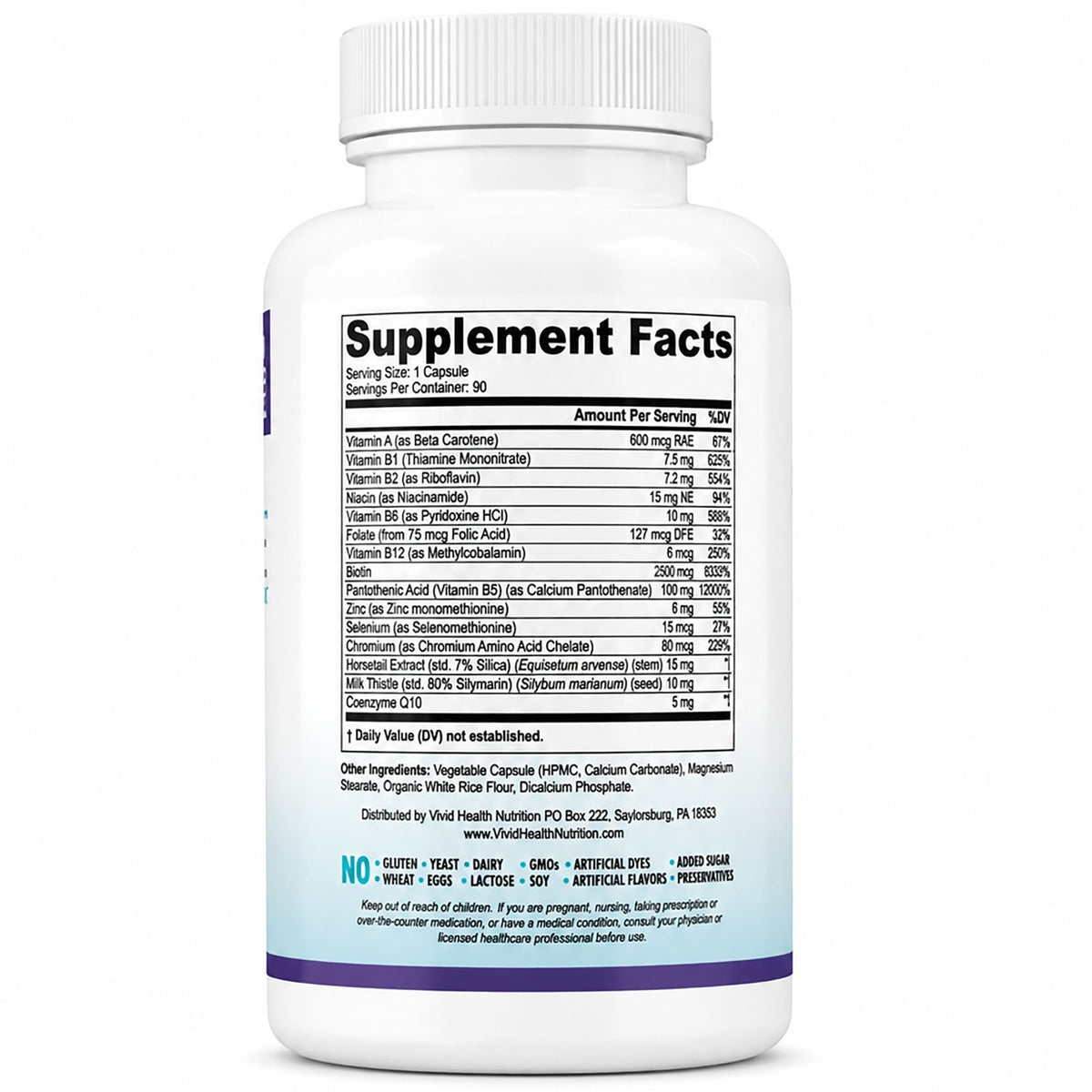 Acne Treatment Pills - Clear Skin Vitamins for Teens & Adults