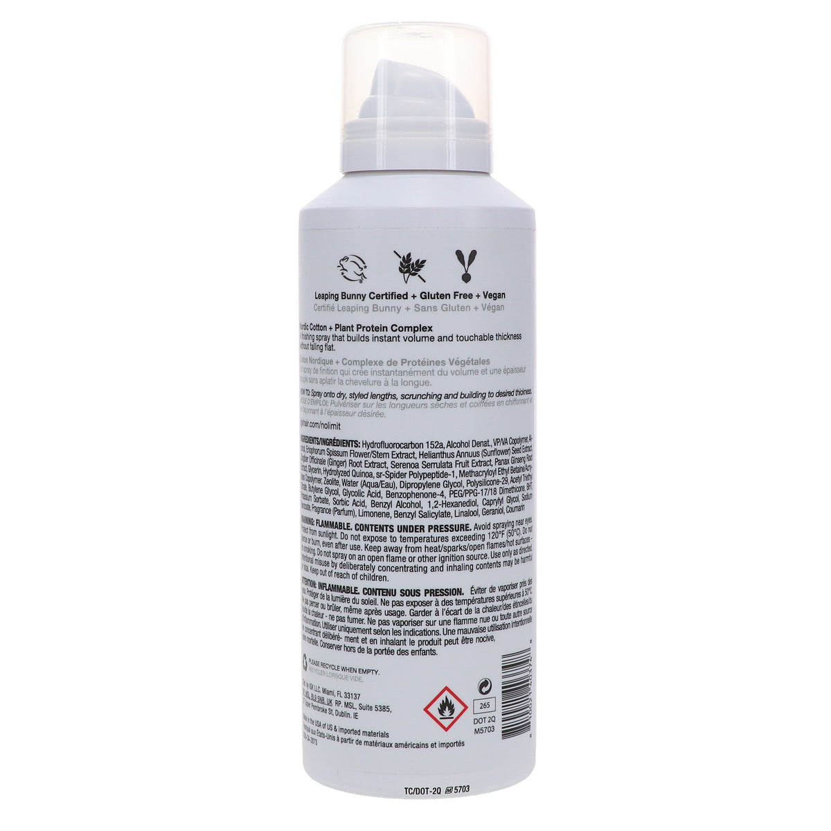 Dry Volume & Thickening Hair Spray - 5.4 oz Pack of 2