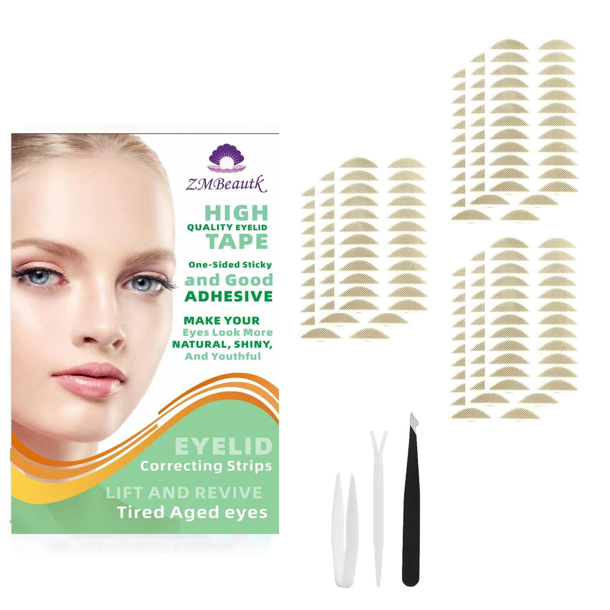 Invisible Eyelid Tape Stickers for Natural Double Eyelid Enhancement - 720PCS