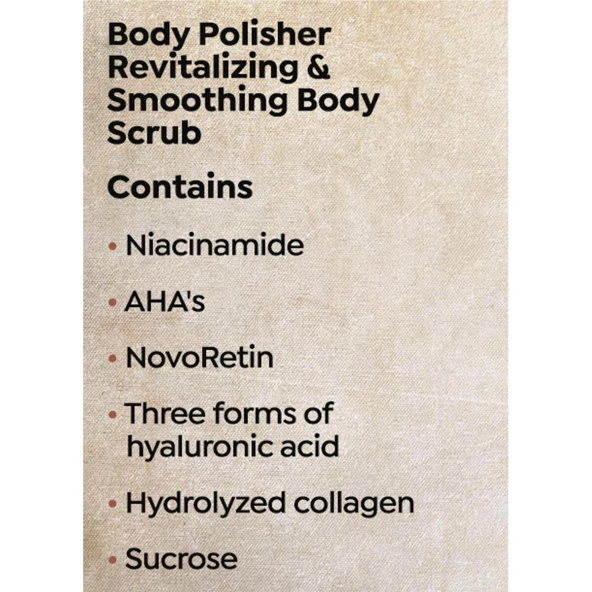 Tweak'd By Nature The Body Polisher Coconut Grove Smoothing