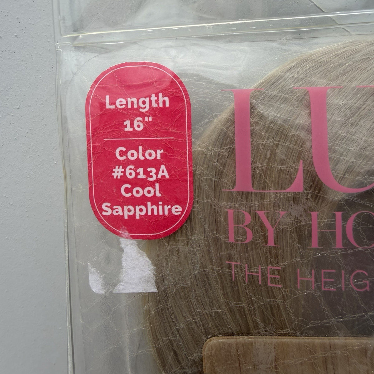 Tape-In Hair Extensions 16” Blonde #613A - 20 Pieces Virgin Remy European Human Hair