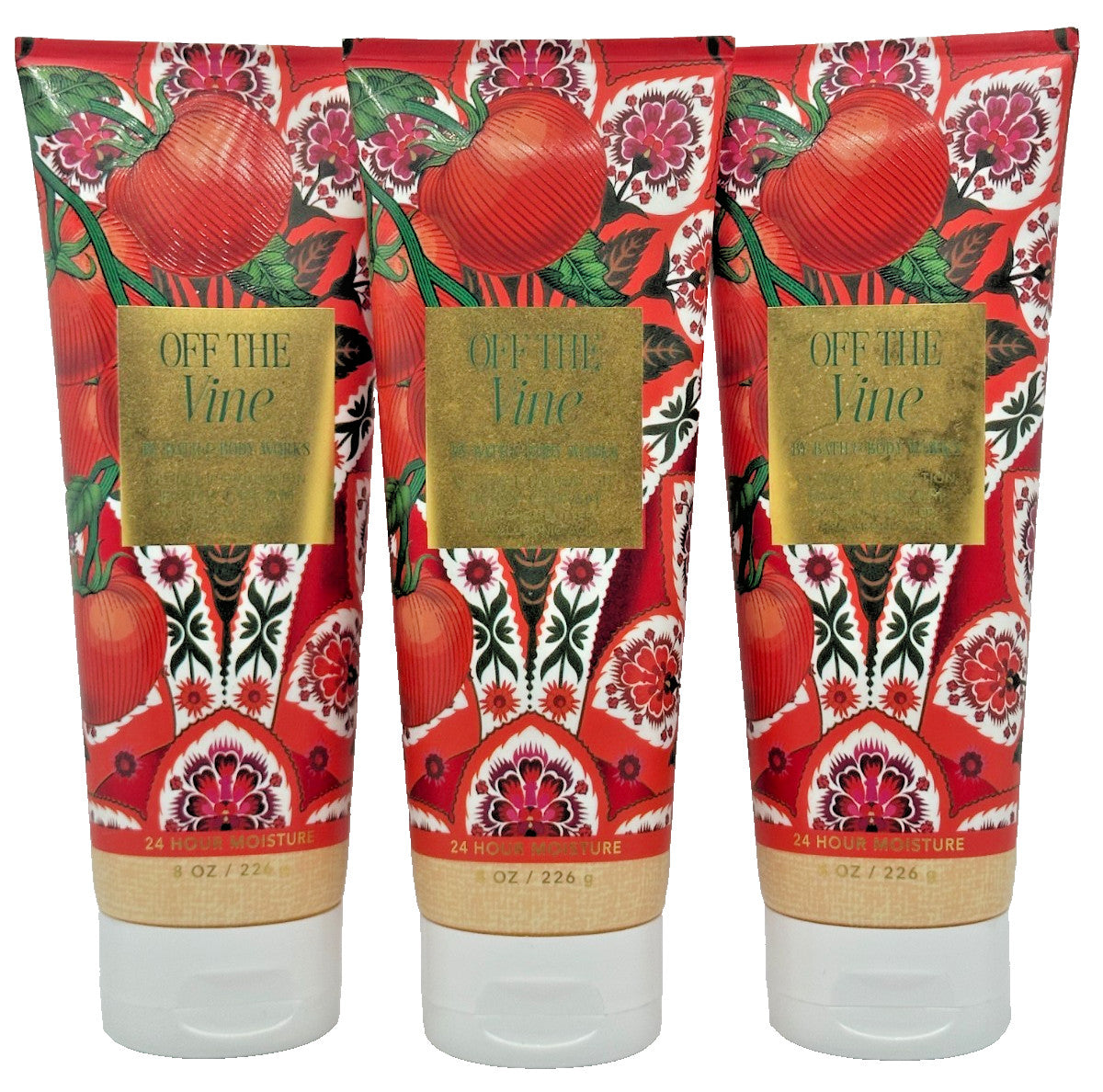 Off The Vine Body Cream 8 oz – Lot of 3 Tubes