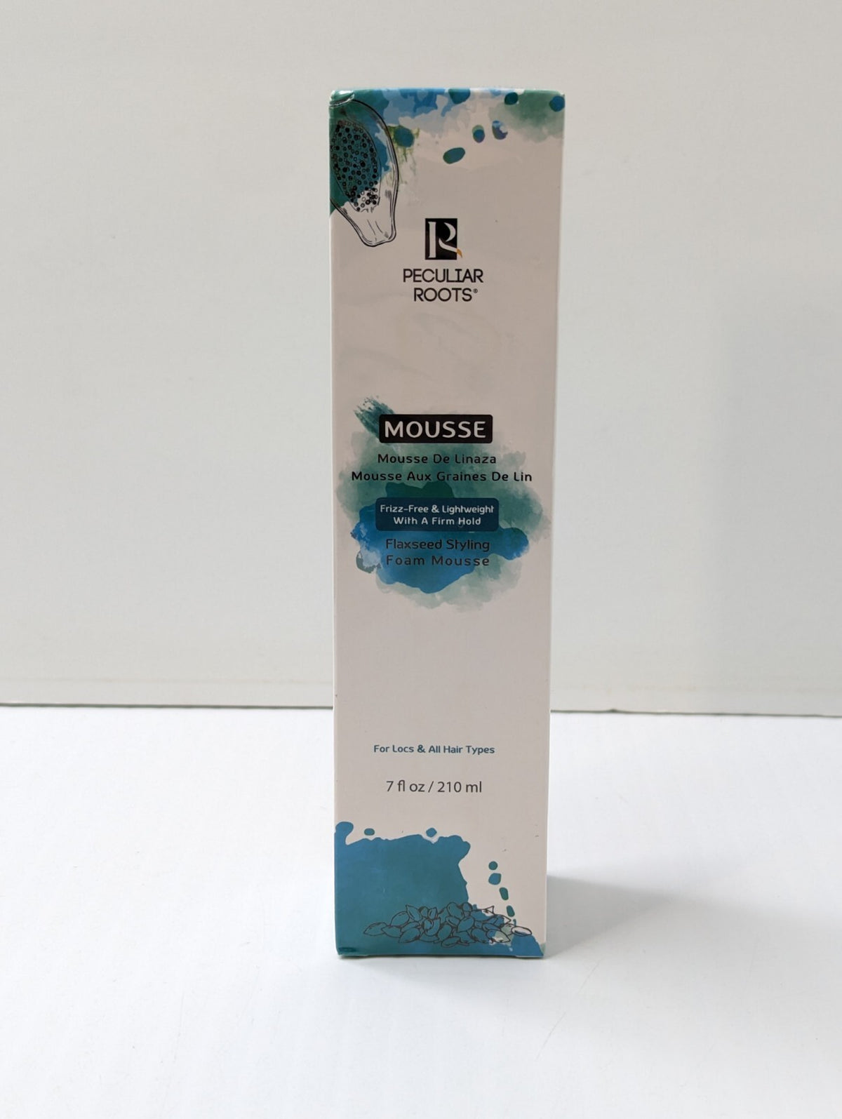 Flaxseed Hair Styling Foam Mousse - 7 oz