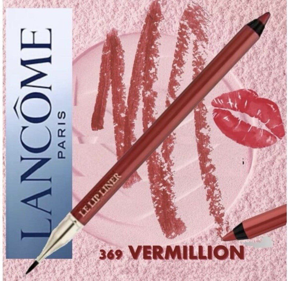 Lip Liner Pencil Waterproof Smudge-Resistant 369 Vermillion - 2 Pack