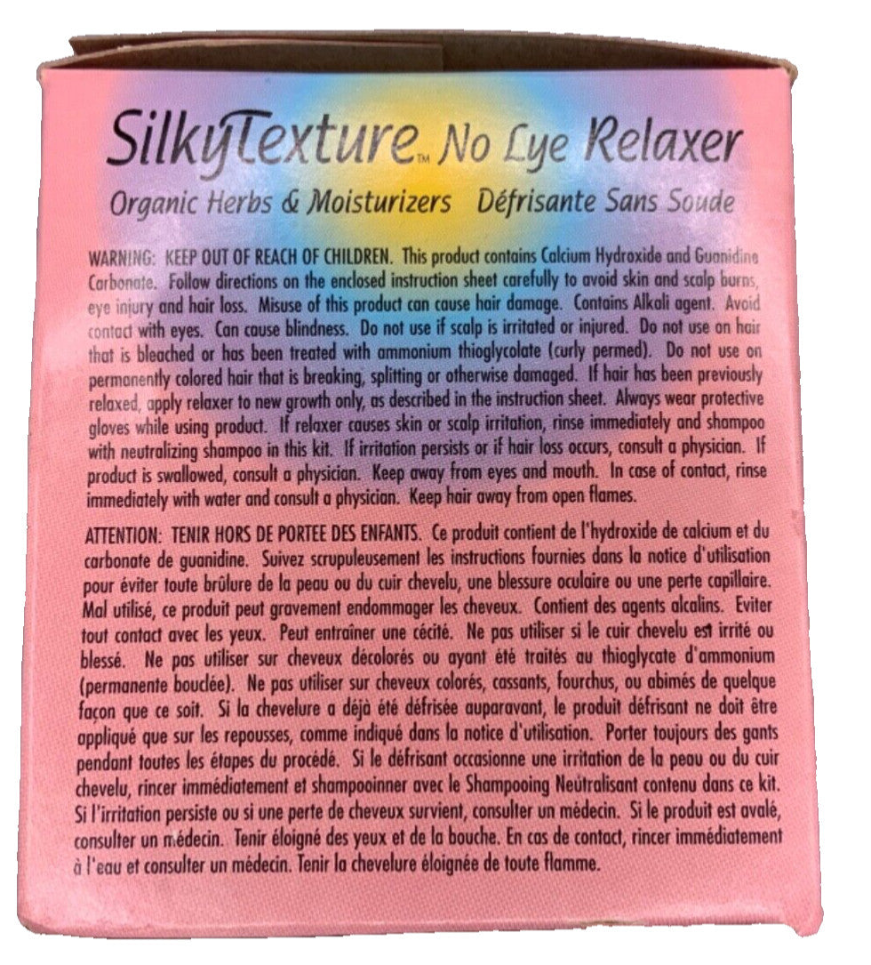 Kids No Lye Relaxer - Silky Texture, Single Application, AtOne With Nature