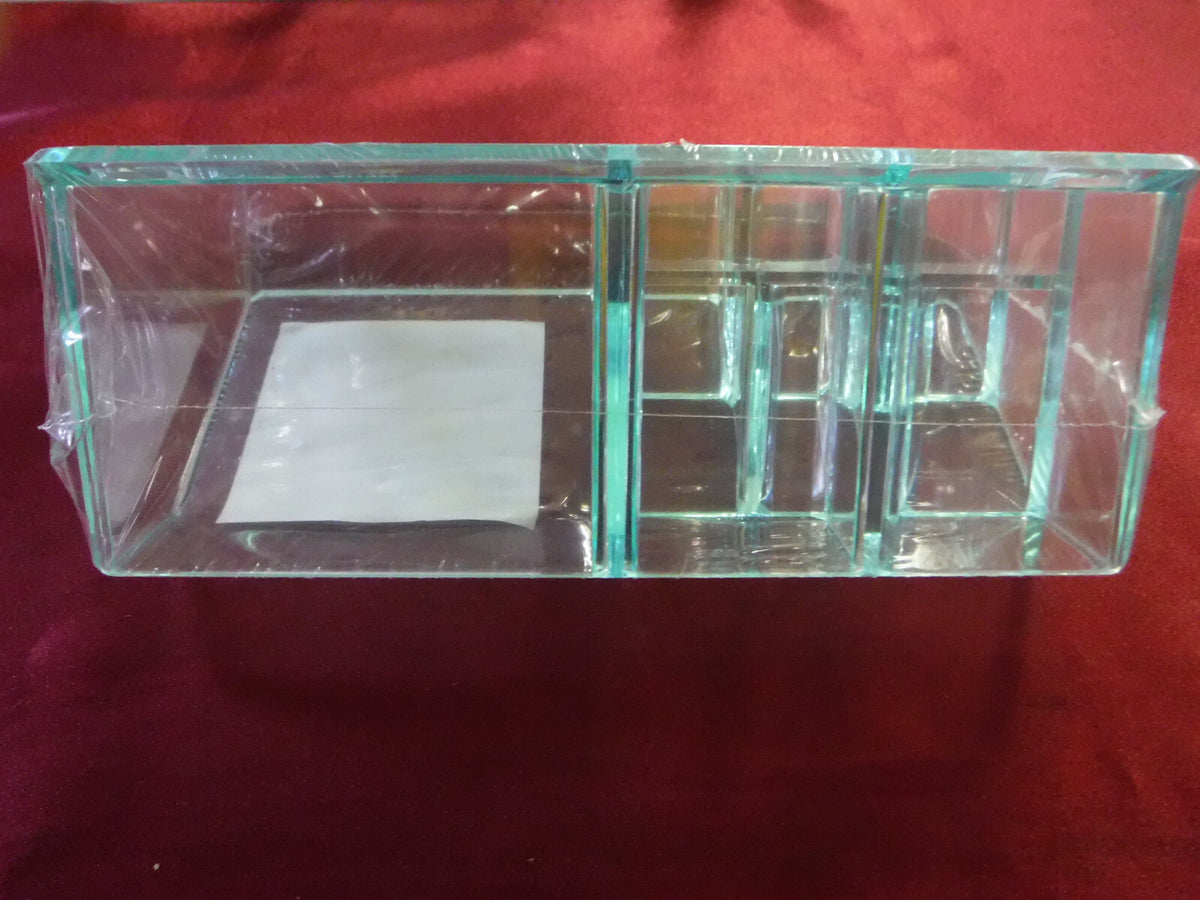 9 Slot Plastic Desk Organizer for Cosmetics and Makeup Storage